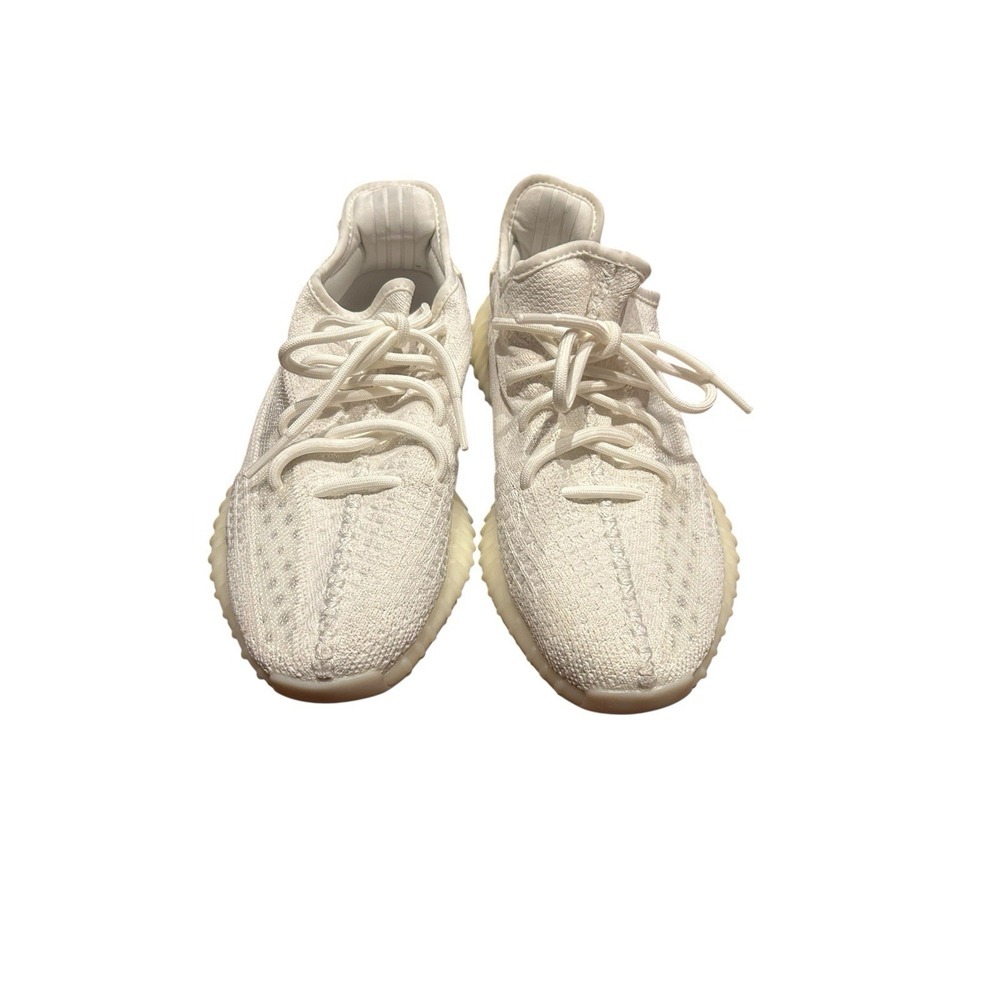 Adidas Mens Yeezy Boost 350V2 HQ6316 White Sneakers Shoes Sz 8 HQ6316 Authentic - Picture 4 of 7